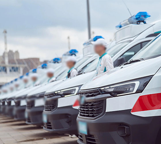 北京服务车队展示